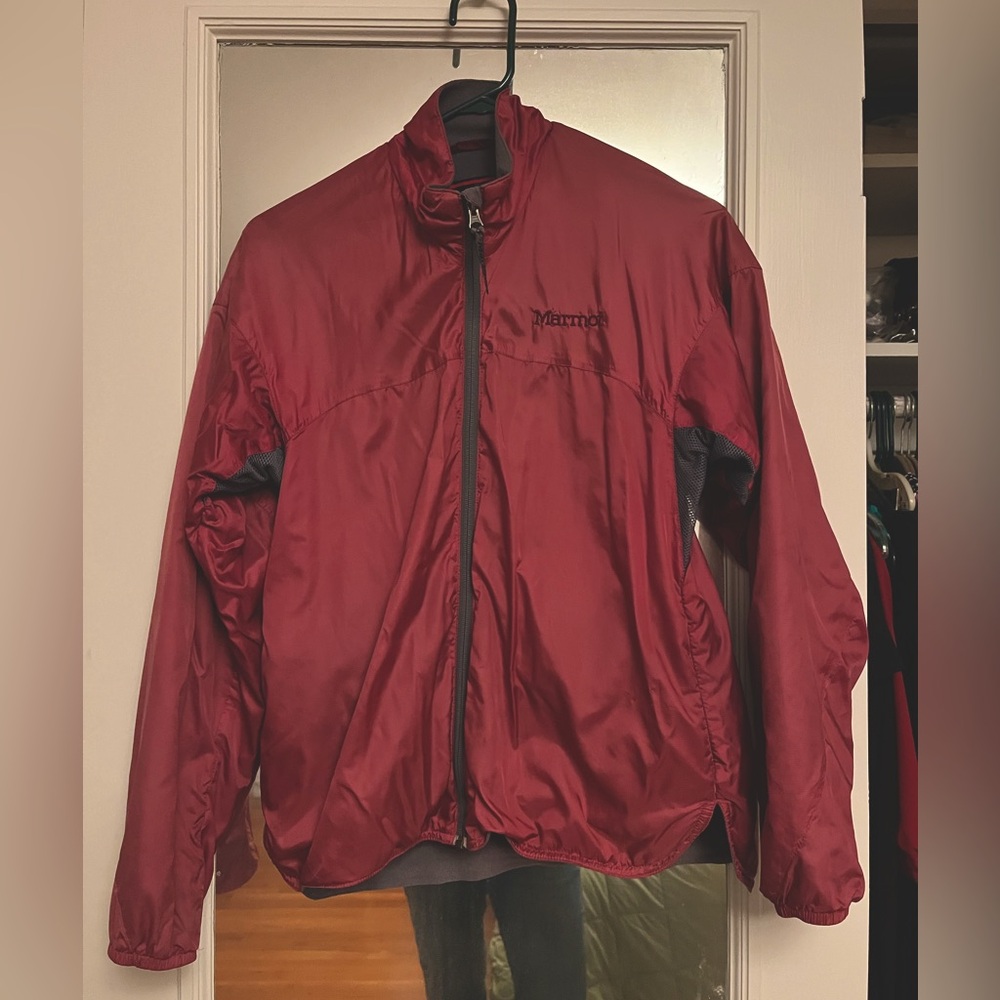 Pink jacket fleece lined lightweight